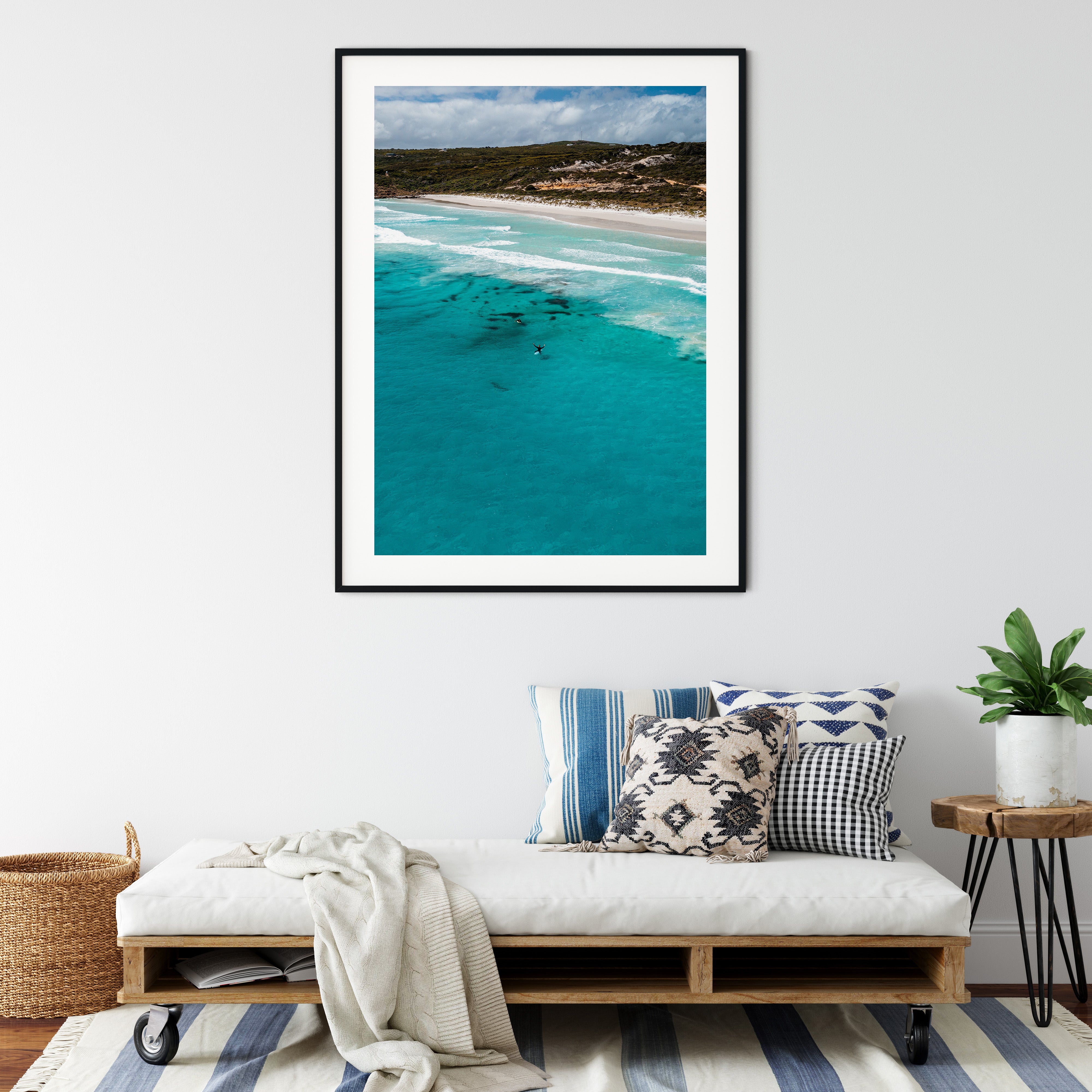 Surfer Drone print